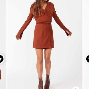 free people Helena wrap dress